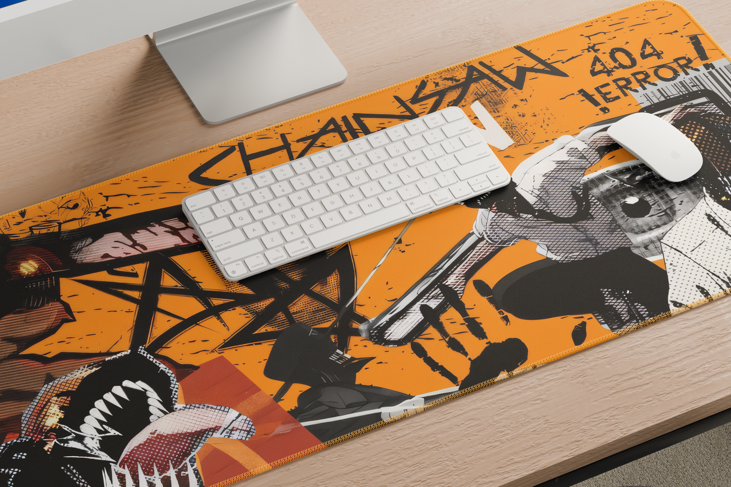 Chains & Carnage – Chainsaw Man Deskmat
