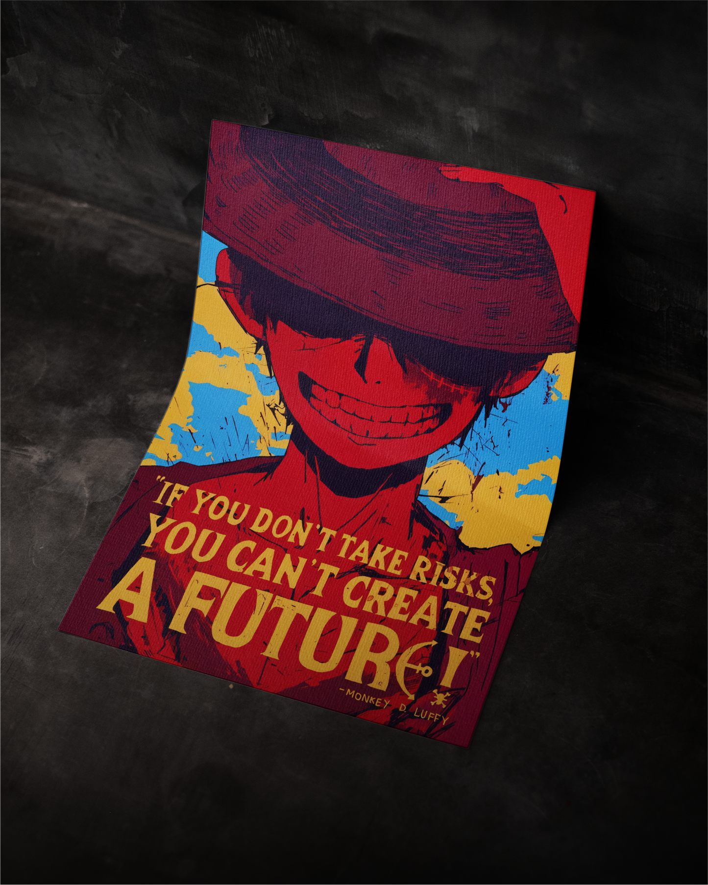 Pirate King’s Path – Monkey D. Luffy Poster