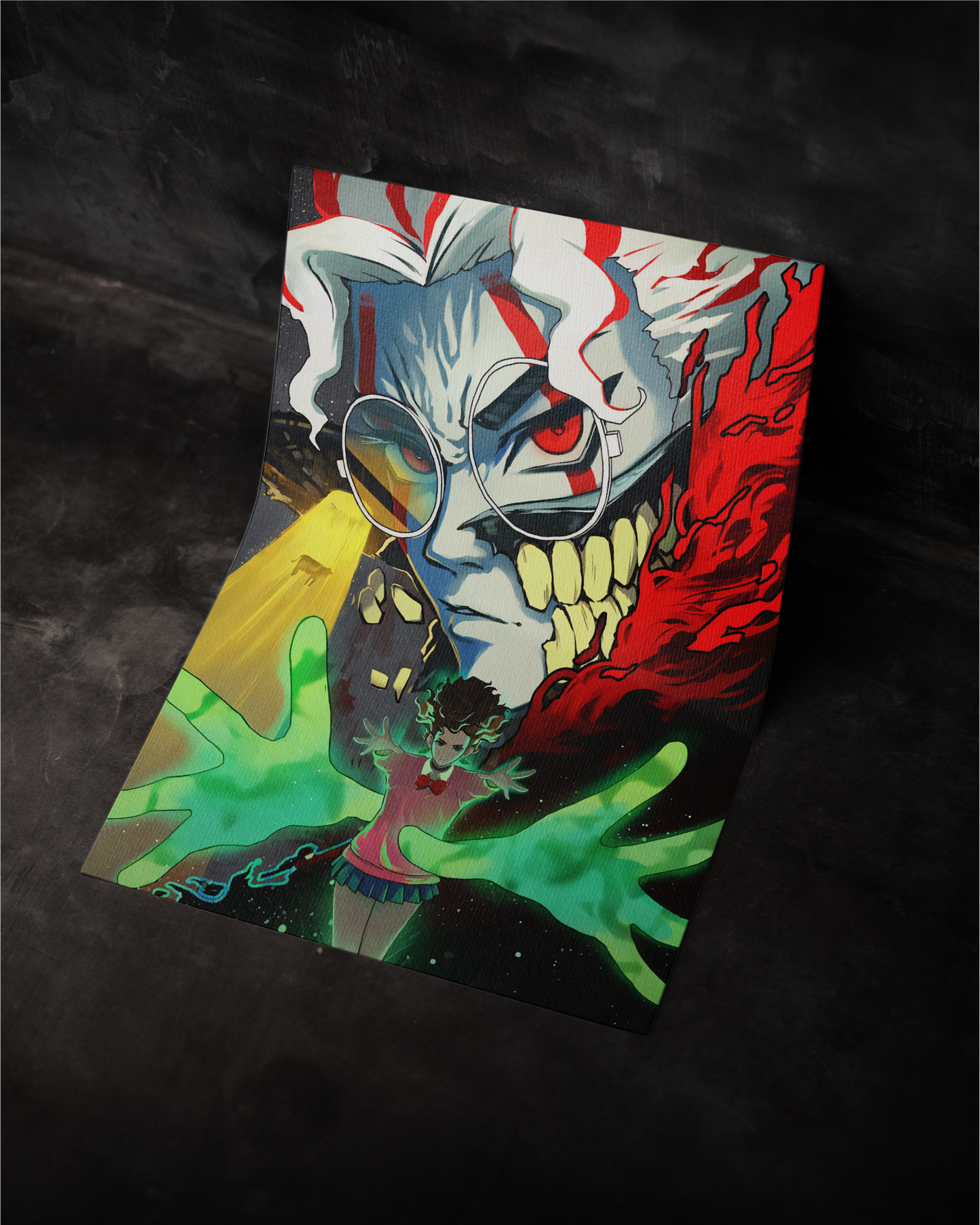 Dandadan – Spirit & Sci-Fi Chaos Poster