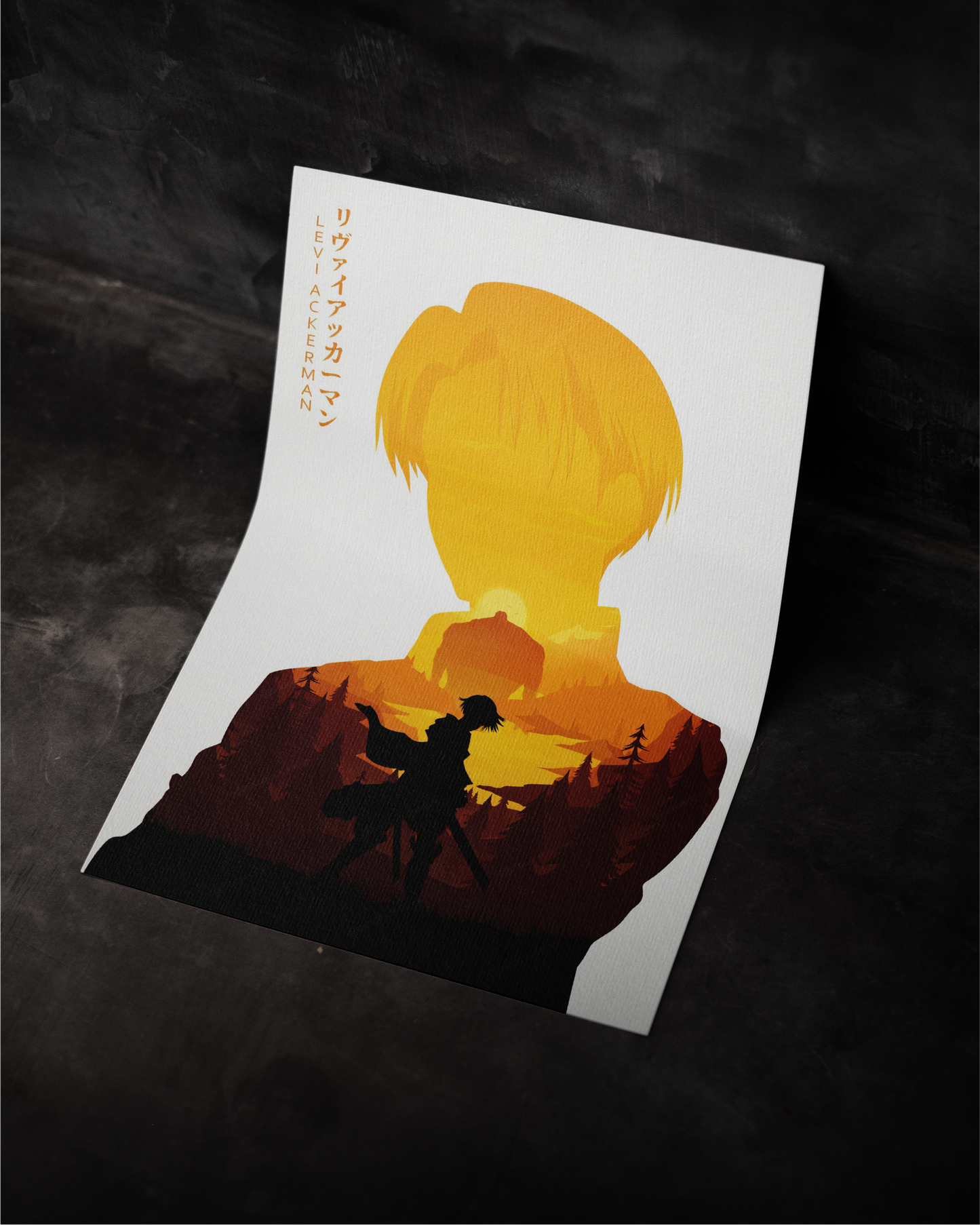 Attack on Titan – Captain Levi Blade of Humanity Poster