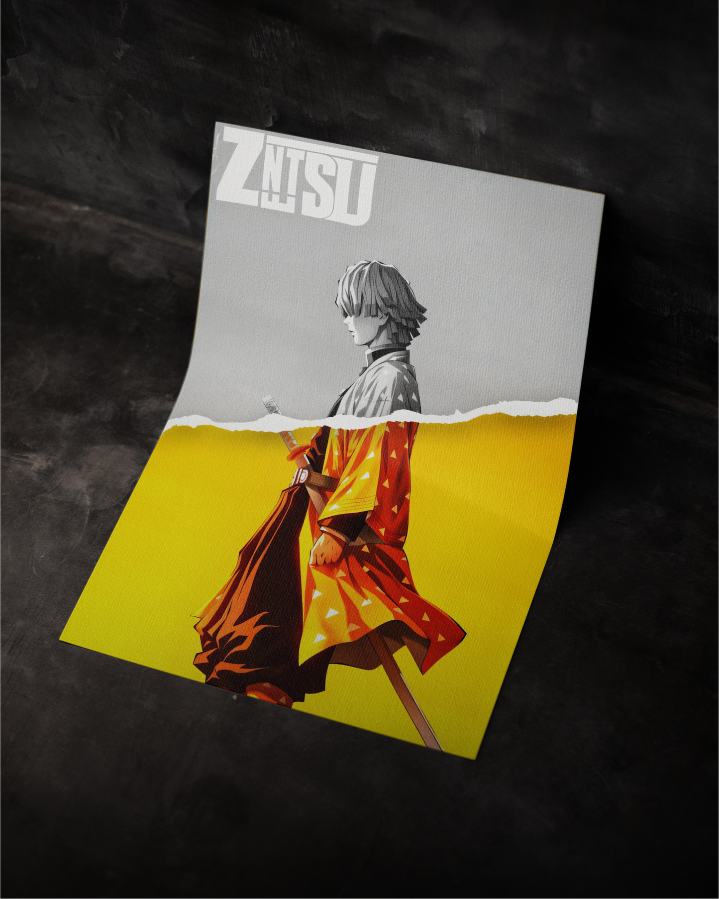 Demon Slayer – Zenitsu Thunderclap Poster