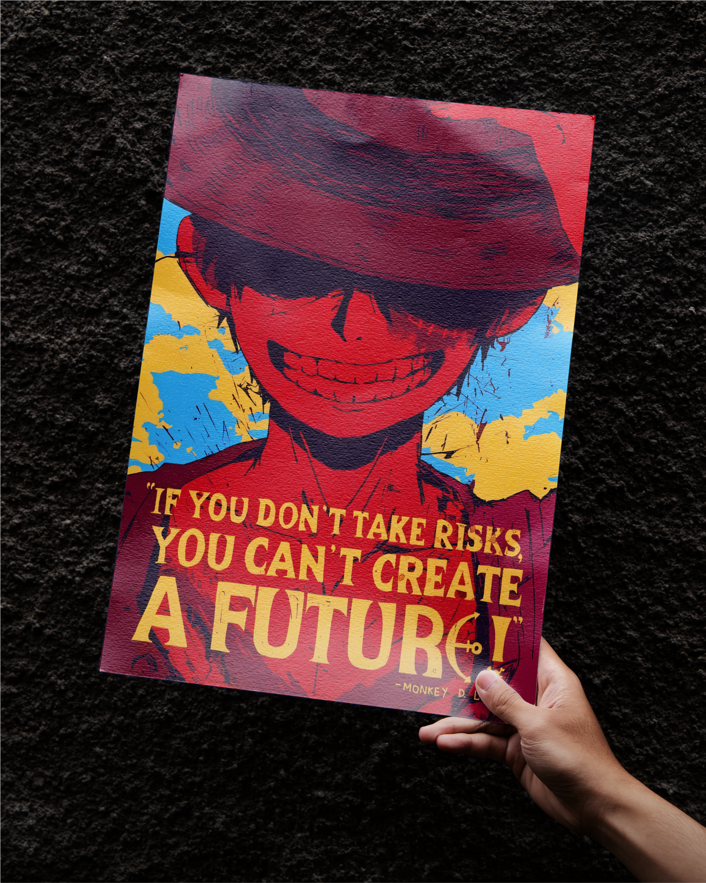 Pirate King’s Path – Monkey D. Luffy Poster