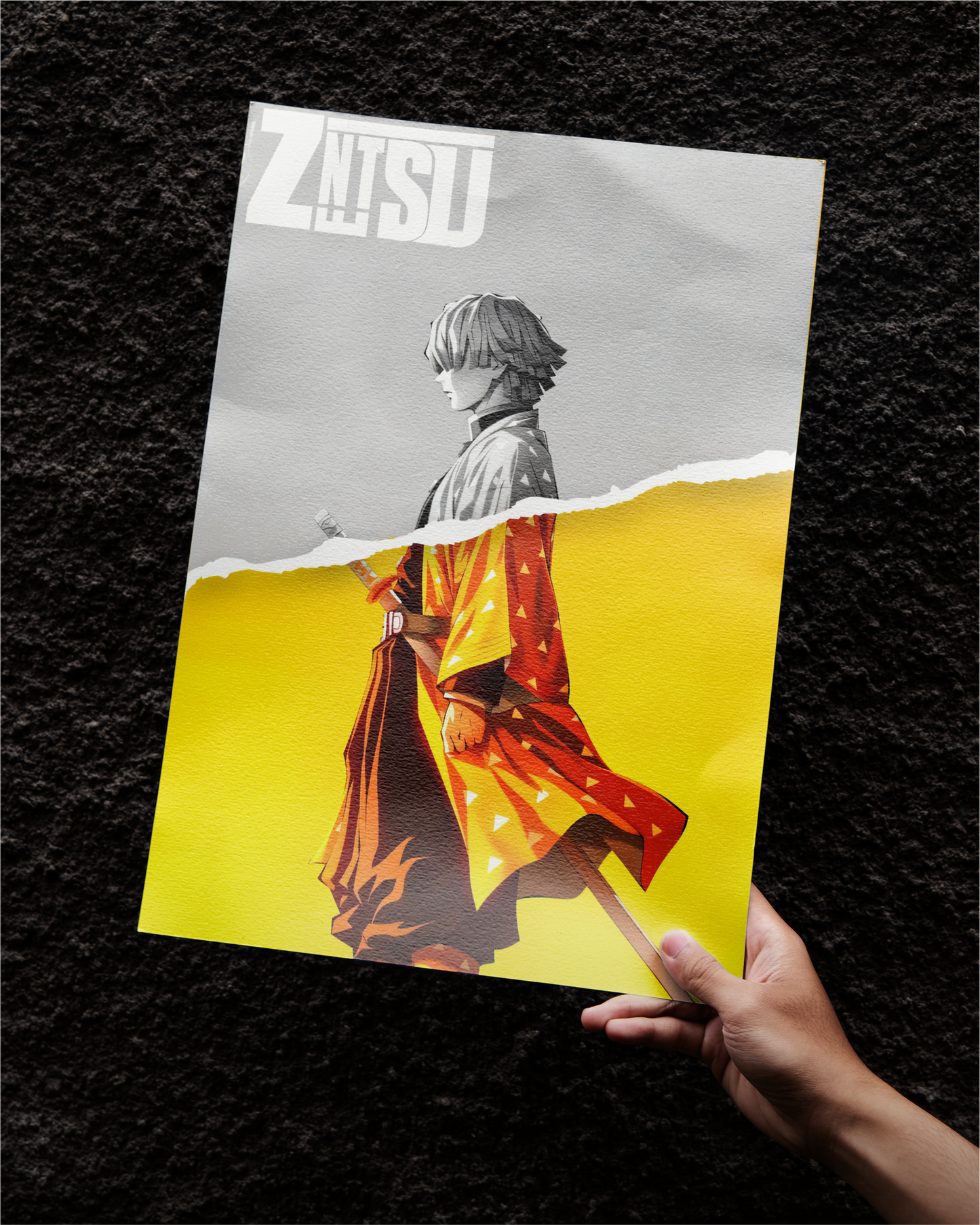 Demon Slayer – Zenitsu Thunderclap Poster