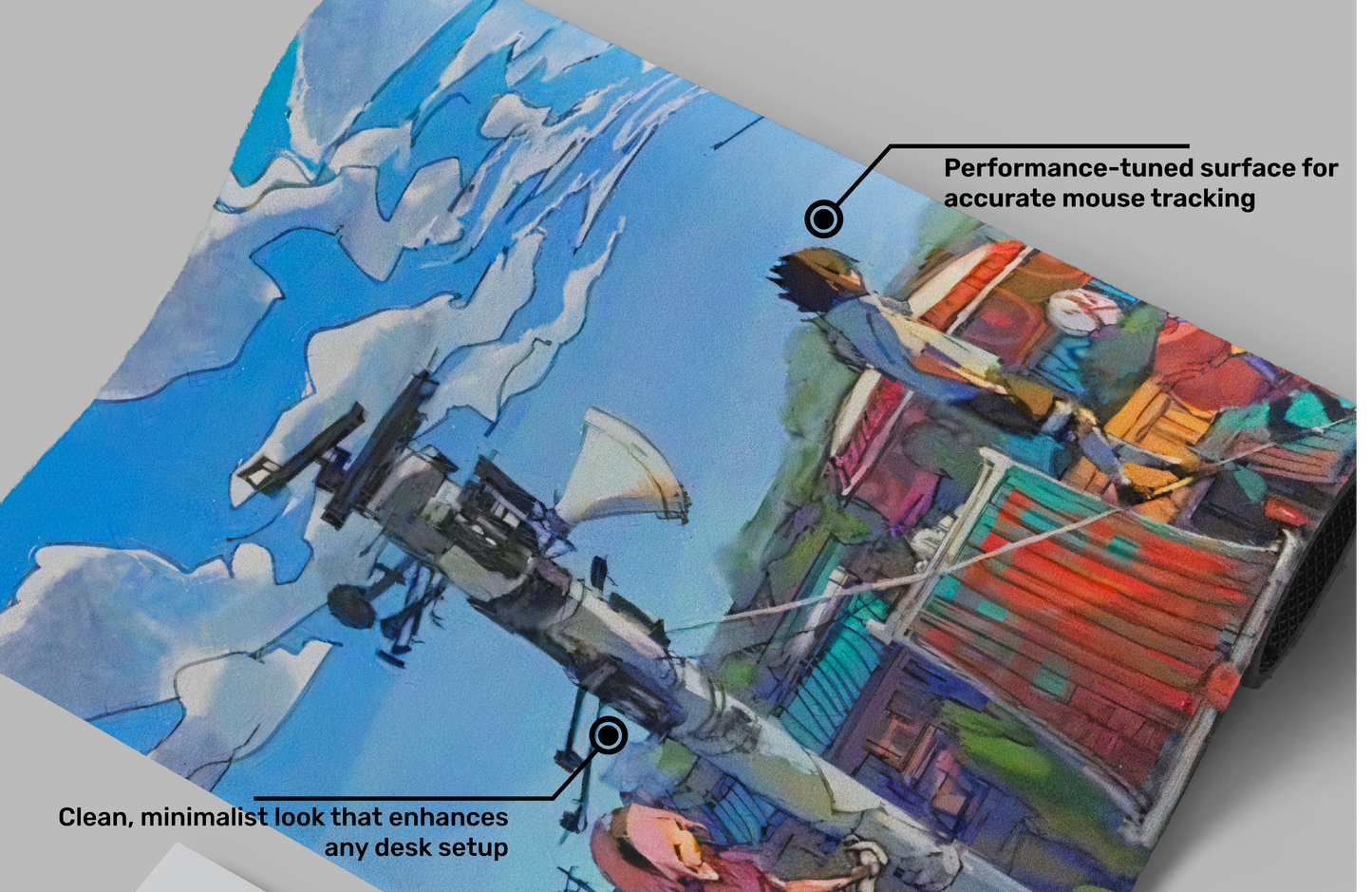 Hidden Leaf Deskmat – Naruto Edition