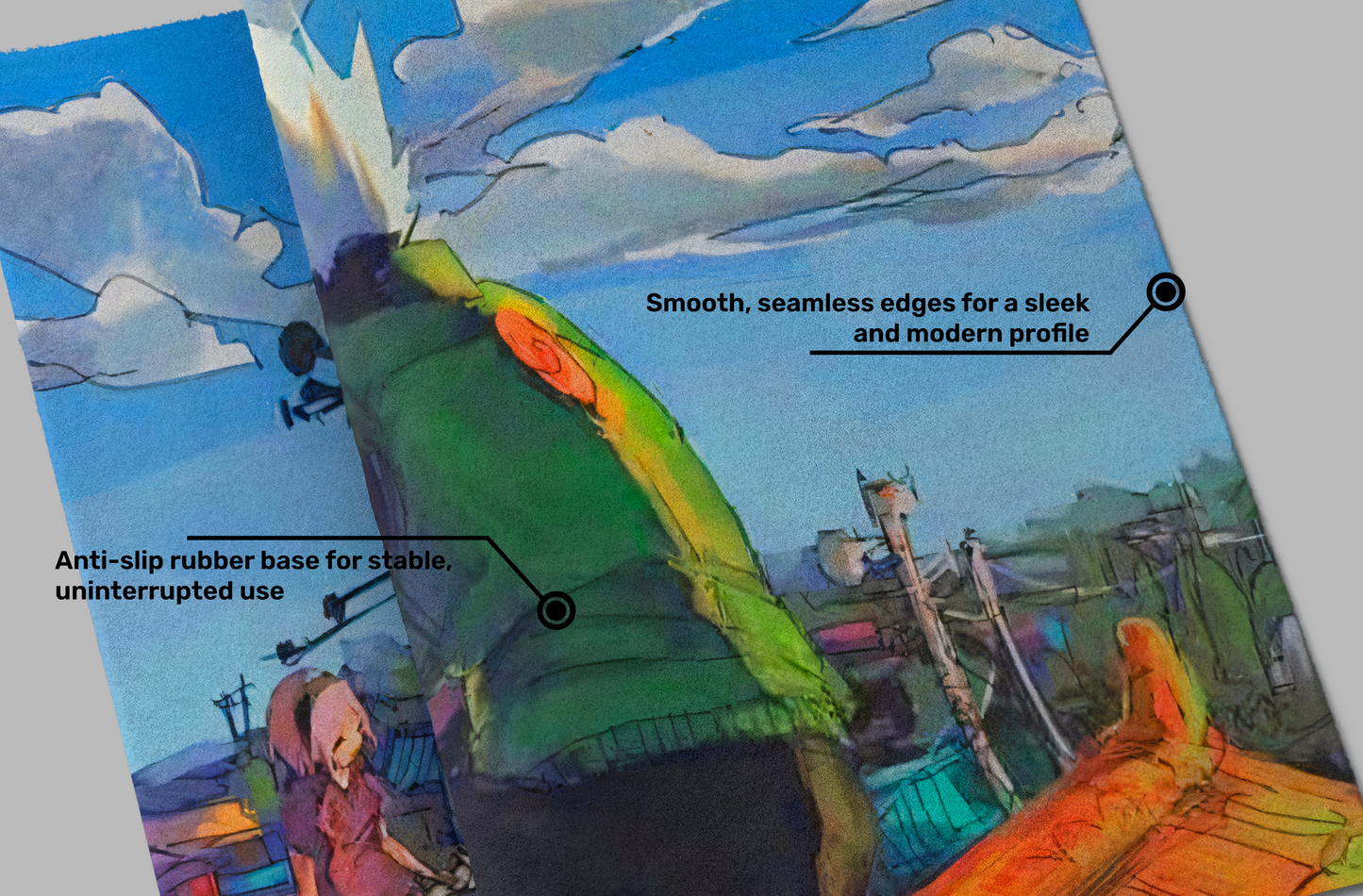 Hidden Leaf Deskmat – Naruto Edition