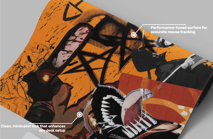 Chains & Carnage – Chainsaw Man Deskmat