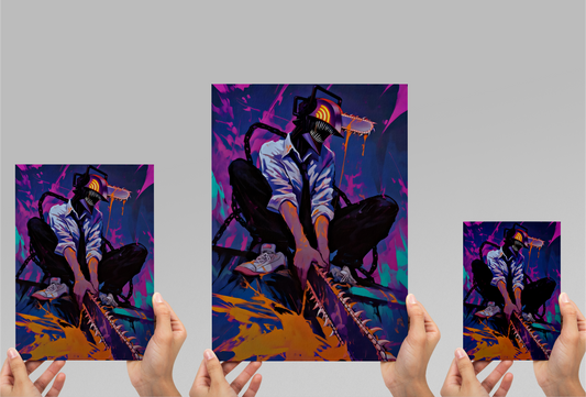 Chainsaw Man – Denji Unleashed Poster