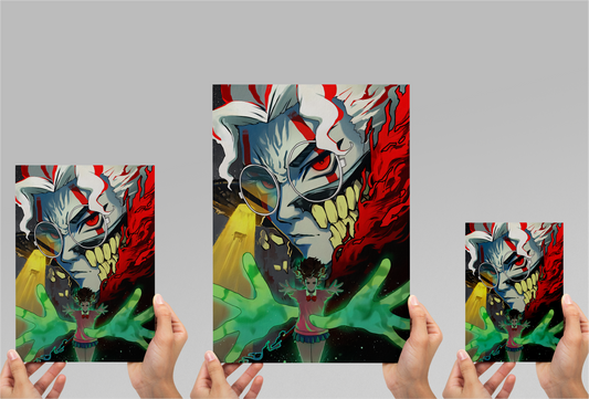 Dandadan – Spirit & Sci-Fi Chaos Poster