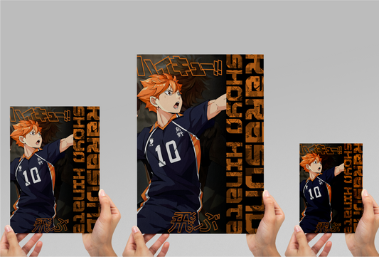 Haikyuu!! – Shoyo Hinata Flight Poster