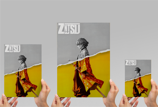 Demon Slayer – Zenitsu Thunderclap Poster