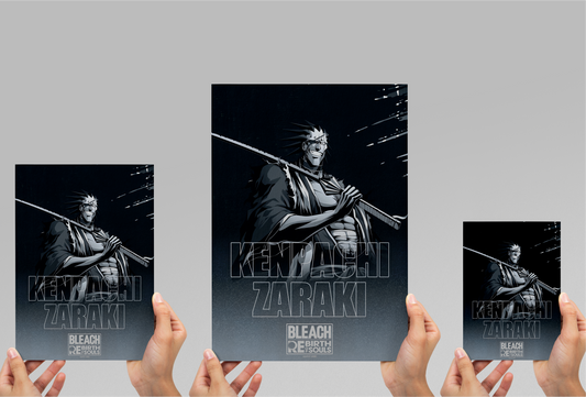 Bleach – Kenpachi Zaraki Unleashed Poster