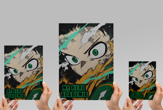 My Hero Academia – Deku One For All Poster