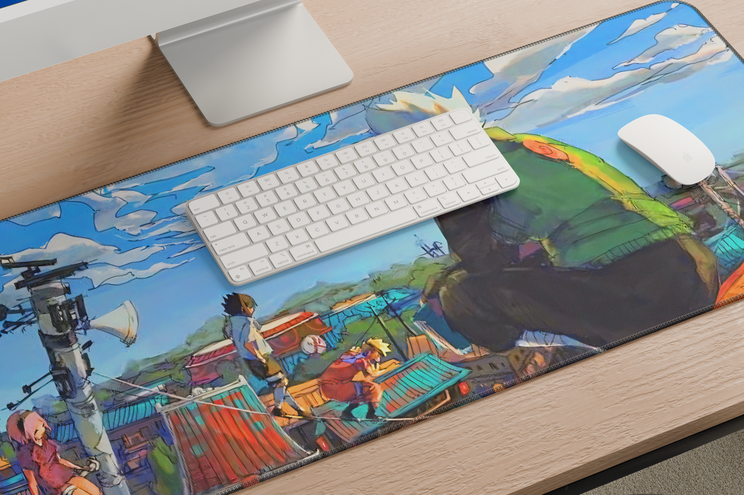 Hidden Leaf Deskmat – Naruto Edition